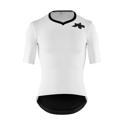 Camisola de ciclismo ASSOS EQUIPE RSR S11 de manga curta branca