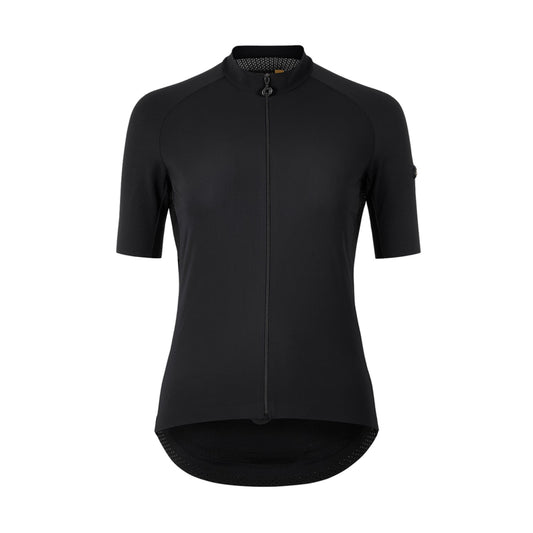 Camisola de ciclismo ASSOS UMA GTV C2 de senhora, de manga curta, preta