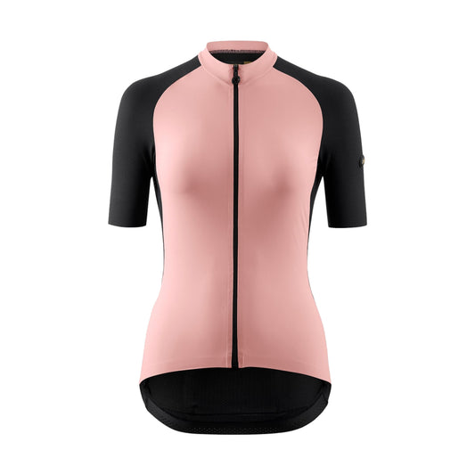Camisola de ciclismo ASSOS UMA GTV C2 de mulher, de manga curta, rosa