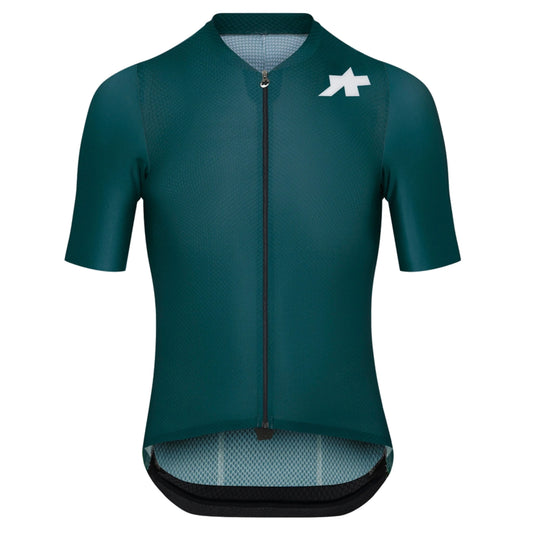 Camisola de ciclismo ASSOS MILLE GT S11 EVO de manga curta, azul-petróleo escuro