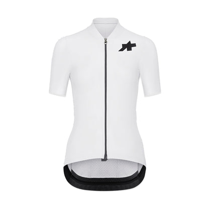 Camisola de ciclismo ASSOS UMA GT S11 EVO de senhora, de manga curta, branca