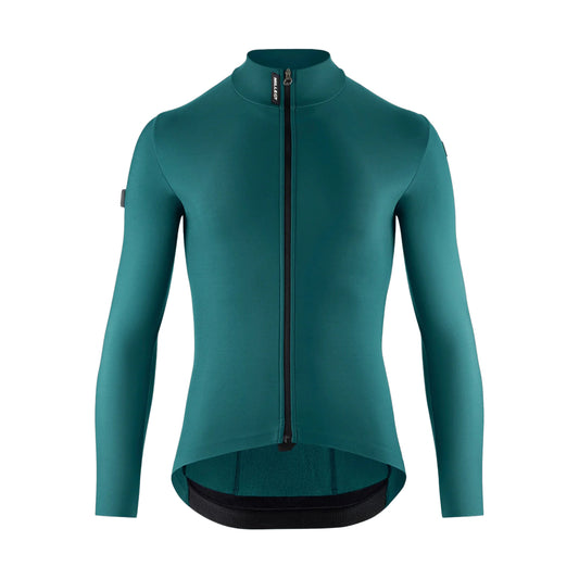 Camisola de ciclismo ASSOS MILLE GT SPRING FALL C2 de manga comprida verde-base