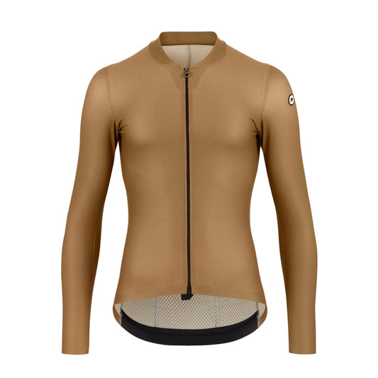 Camisola de ciclismo ASSOS MILLE GT S11 de manga comprida, bronze acinzentado