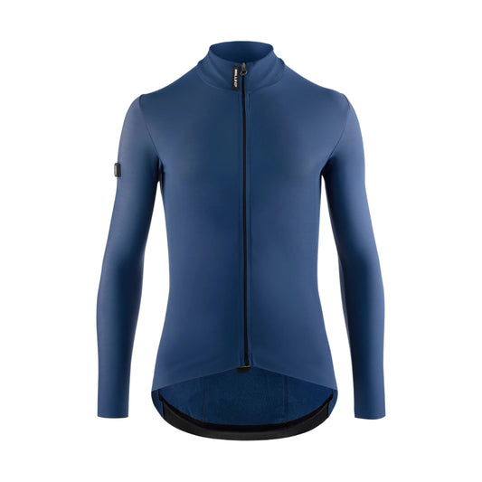 Camisola de ciclismo ASSOS MILLE GT SPRING FALL C2 de manga comprida azul-pedra
