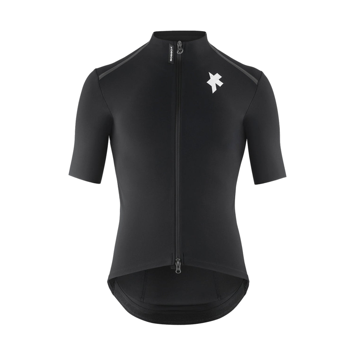 Camisola de ciclismo ASSOS EQUIPE R THERMO RAIN S11 de manga curta, preta