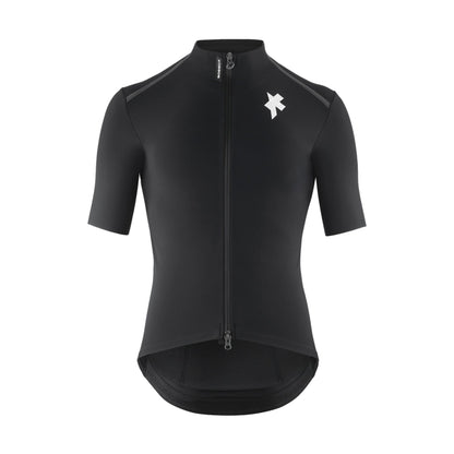 Camisola de ciclismo ASSOS EQUIPE R THERMO RAIN S11 de manga curta, preta