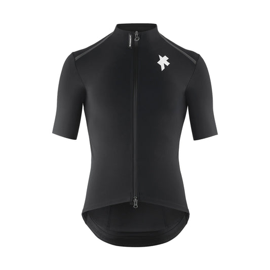 Camisola de ciclismo ASSOS EQUIPE R THERMO RAIN S11 de manga curta, preta
