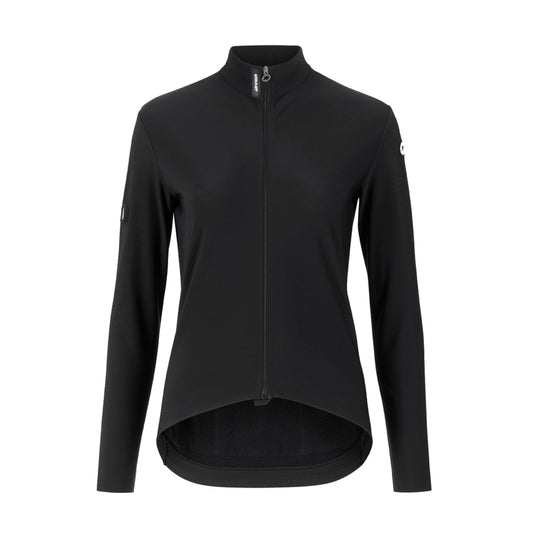 Camisola de ciclismo para mulher ASSOS UMA GT SPRING FALL C2 de manga comprida, preta