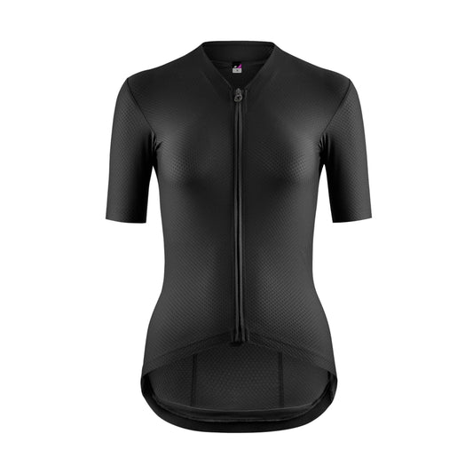 Camisola de ciclismo para mulher ASSOS DYORA R S11 de manga curta, preta