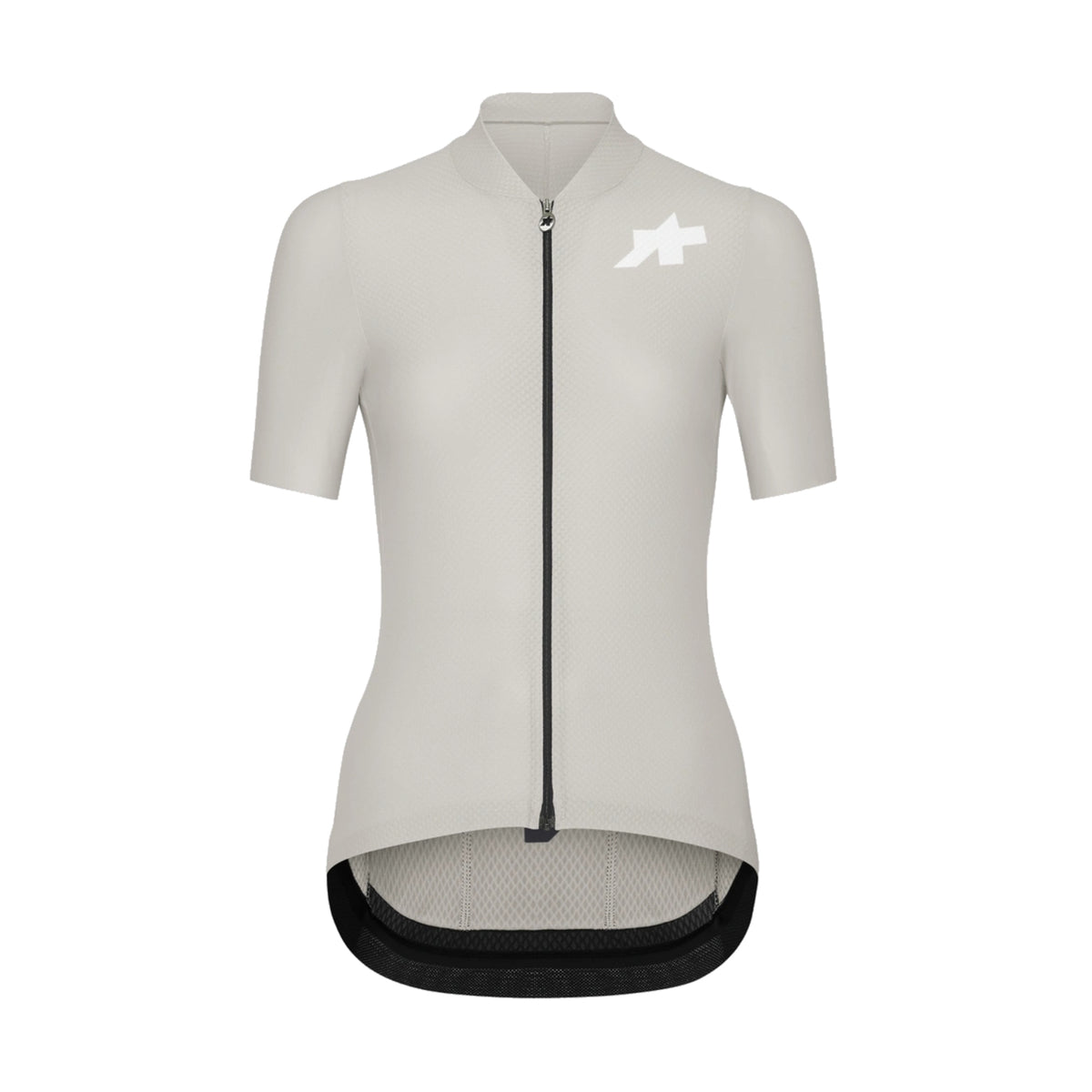 Camisola de ciclismo para mulher ASSOS UMA GT S11 EVO de manga curta, cor de leite de amêndoa