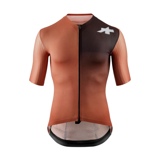 Camisola de ciclismo ASSOS EQUIPE RS S11 de manga curta, castanha