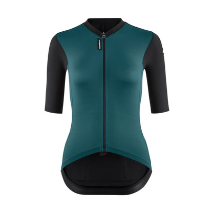 Camisola de ciclismo para mulher ASSOS TACTICA T5 de manga curta, verde