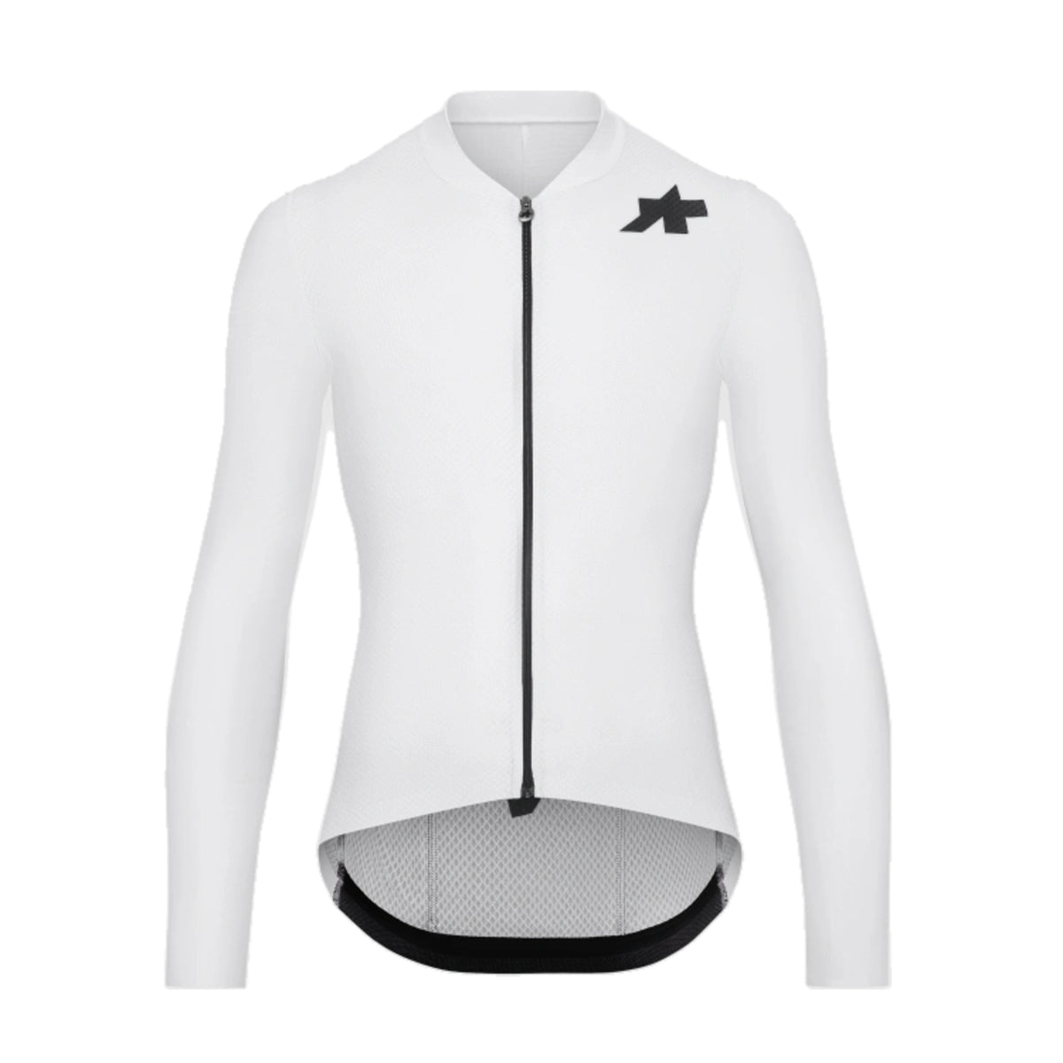 Camisola de ciclismo ASSOS MILLE GT S11 EVO de manga comprida branca