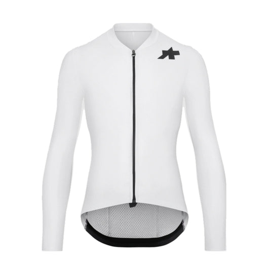 Camisola de ciclismo ASSOS MILLE GT S11 EVO de manga comprida branca