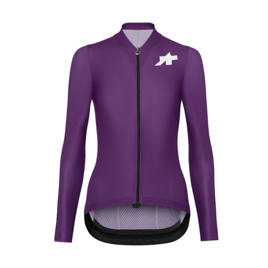 Camisola de ciclismo para mulher ASSOS UMA GT S11 EVO de manga comprida, violeta