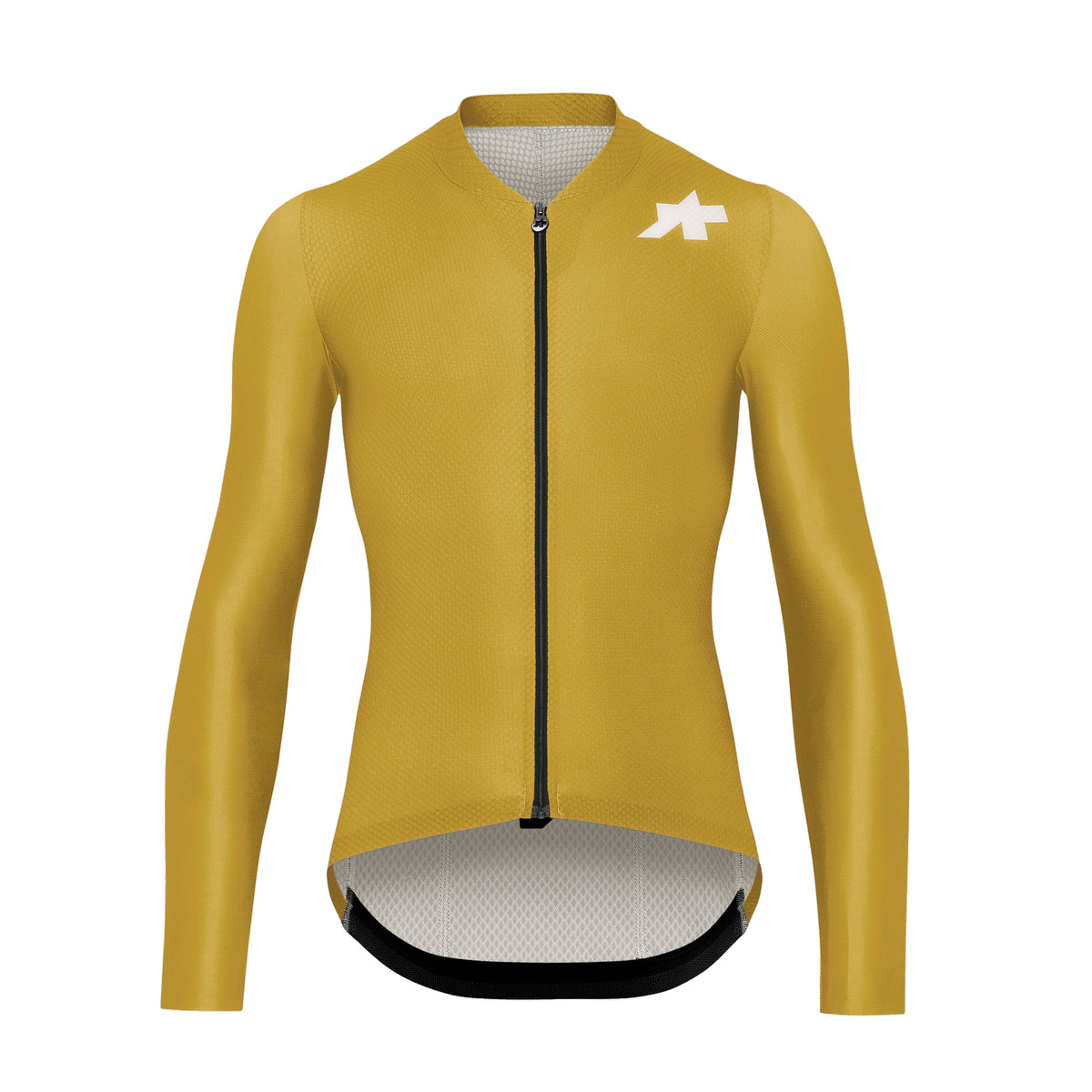 Camisola de ciclismo ASSOS MILLE GT S11 EVO de manga comprida, amarela