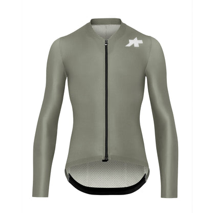 Camisola de ciclismo ASSOS MILLE GT S11 EVO de manga comprida, verde