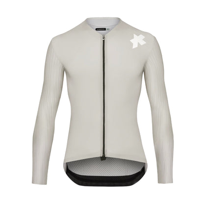 Camisola de ciclismo ASSOS EQUIPE RS S11 de manga comprida, leite de amêndoa