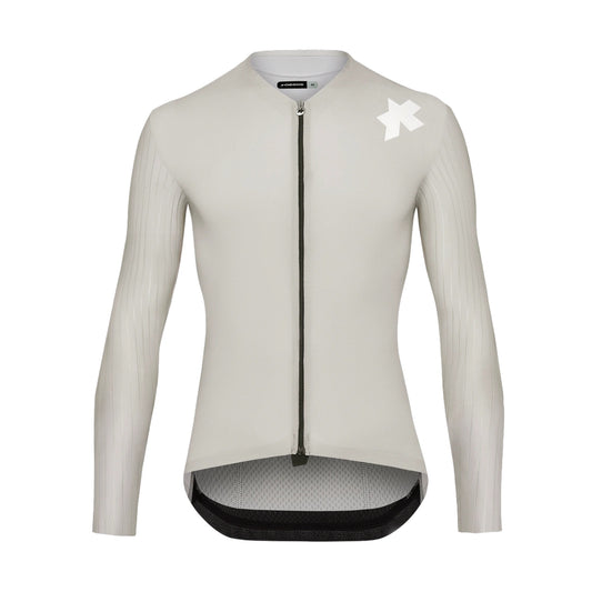 Camisola de ciclismo ASSOS EQUIPE RS S11 de manga comprida, leite de amêndoa
