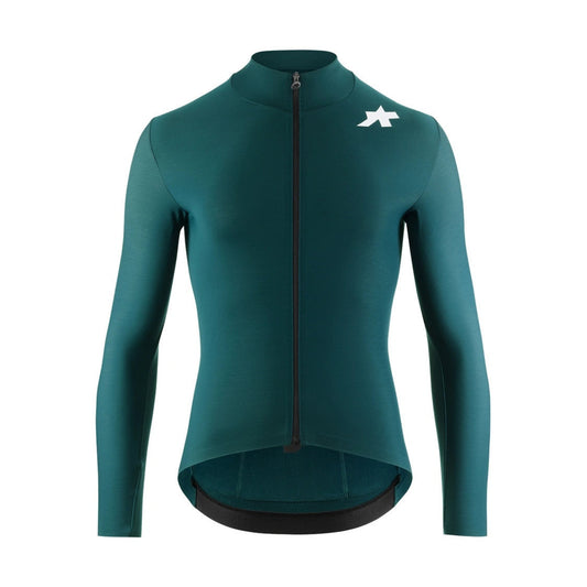 Camisola de ciclismo ASSOS MILLE GT SPRING FALL S11 de manga comprida verde