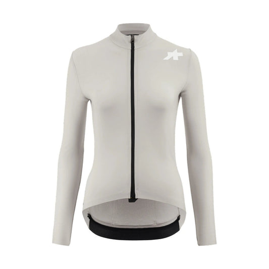 Camisola de ciclismo ASSOS MILLE GT SPRING FALL S11 de manga comprida para mulher branca