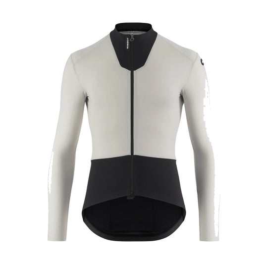 Camisola de ciclismo ASSOS EQUIPE R SPRING FALL S11 de manga comprida, branca