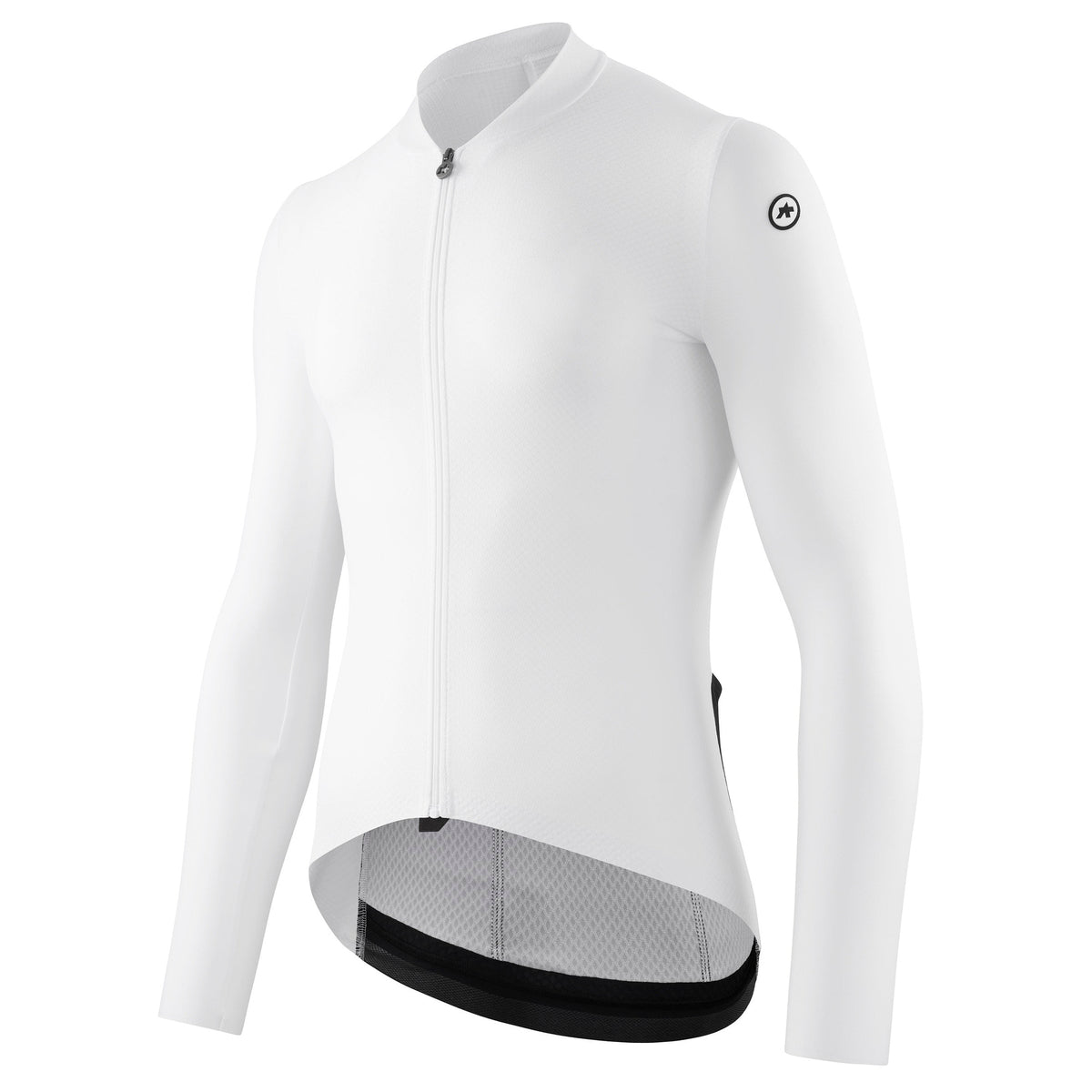 Camisola de ciclismo ASSOS MILLE GT S11 de manga comprida branca