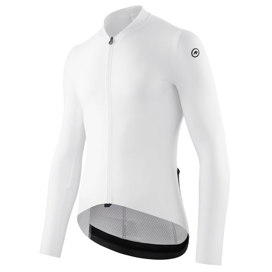 Camisola de ciclismo ASSOS MILLE GT S11 de manga comprida branca