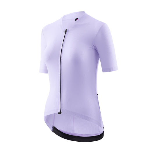 Camisola de ciclismo ASSOS DYORA R S11 de manga curta para mulher violeta