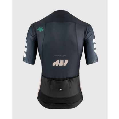 Camisola ASSOS EQUIPE RS S11 Something to Say Mangas Curtas Azul