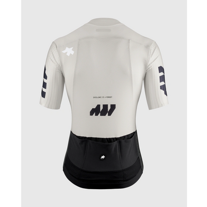 Camisola ASSOS EQUIPE RS S11 Something to Say Mangas Curtas Branco