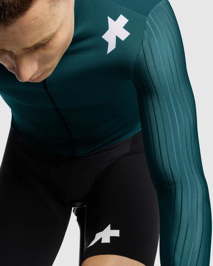 Maillot ASSOS EQUIPE RS S11 Mangas Longas Petrol