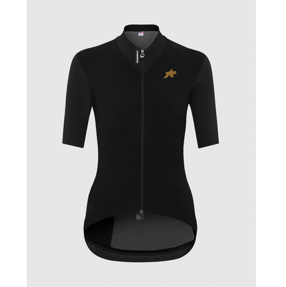 Maillot ASSOS UMA GTV SHELL S11 Mangas Curtas Mulher Preto