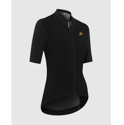 Maillot ASSOS UMA GTV SHELL S11 Mangas Curtas Mulher Preto