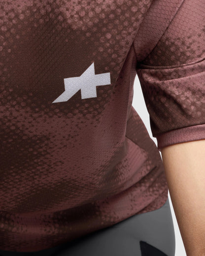 Camisola ASSOS TACTICA T5 MUD FLAGE Mangas Curtas Castanho