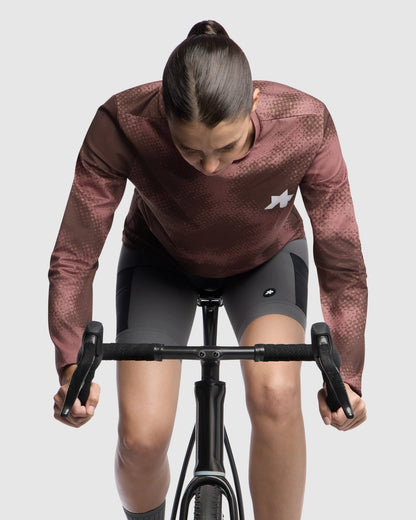 Maillot ASSOS TACTICA T5 MUD FLAGE Manches Longues Castanho