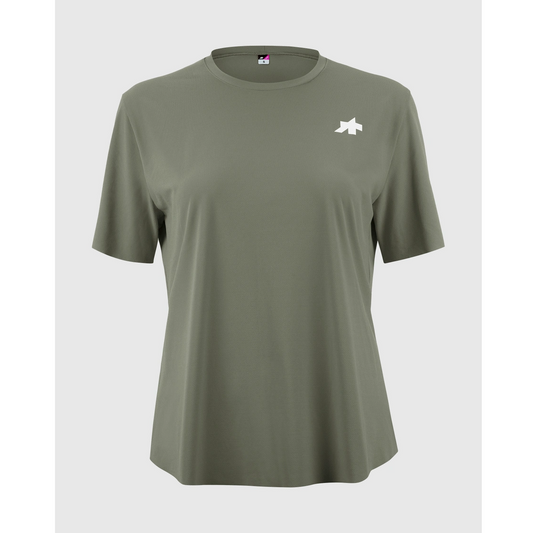 Camisola de manga curta TACTICA POST RIDE T5 para mulher Verde
