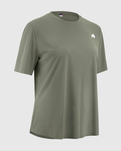 Maillot ASSOS TACTICA POST RIDE T5 Mangas Curtas Mulher Verde