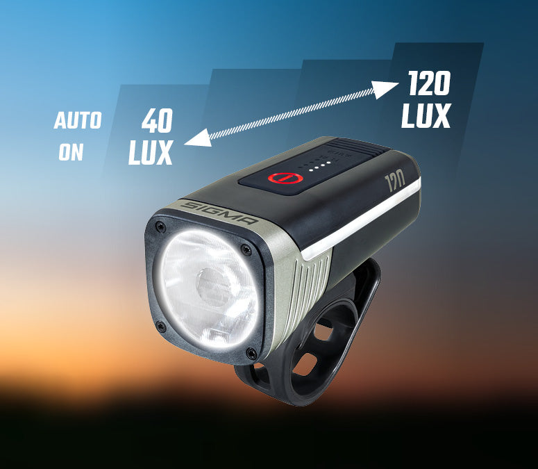 SIGMA AURA 120 LINK - Modo AUTO com sensor de luminosidade