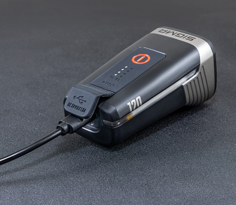 SIGMA AURA 120 LINK — carregamento USB-C