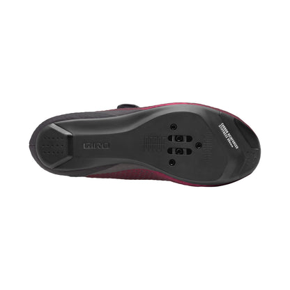 Sapatos de Estrada GIRO CADET Mulher Bordeaux