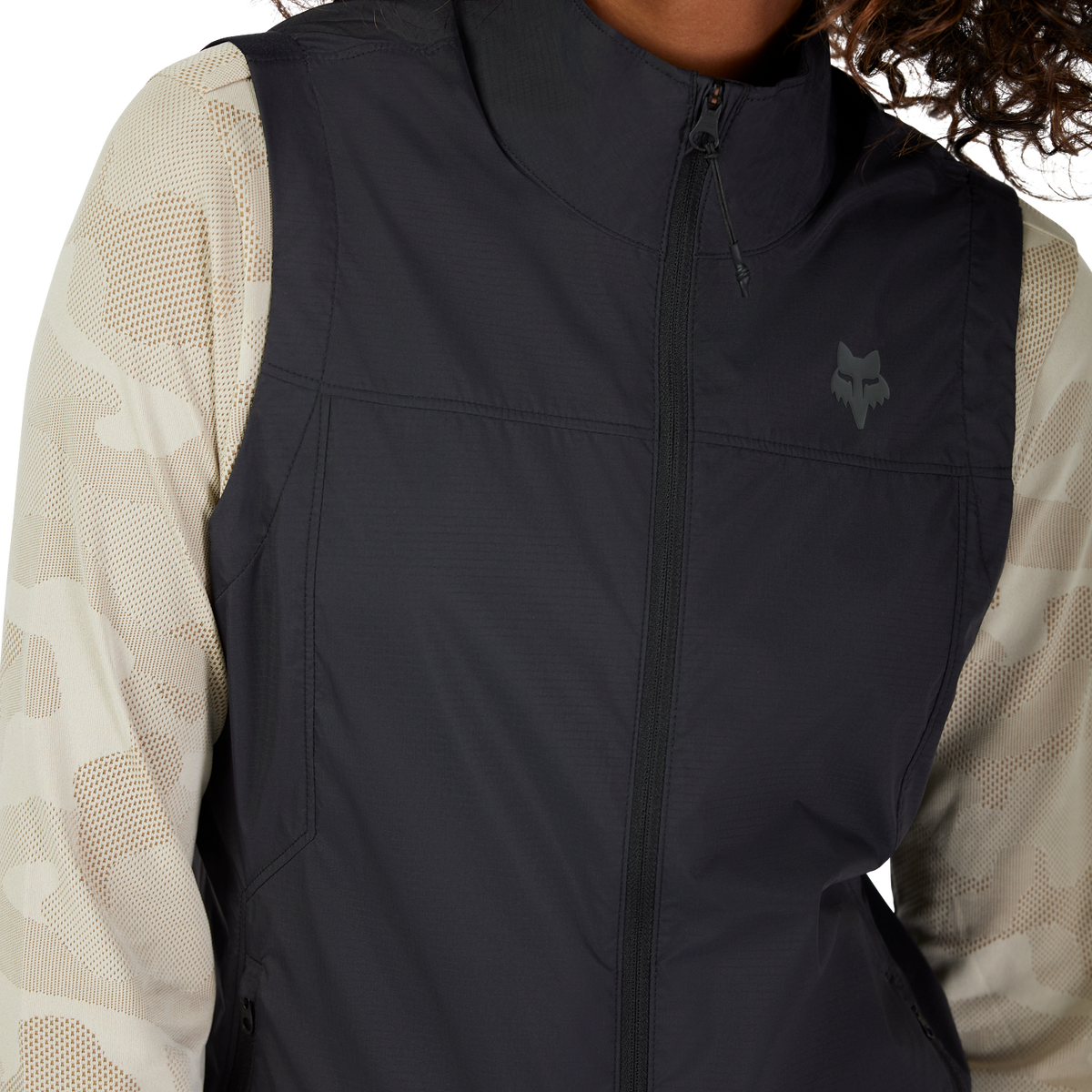 Colete FOX RANGER WIND para mulher preto 2026 - vista 6