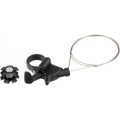 Suspensão ROCKSHOX JUDY SILVER TK Remote 29" SoloAir, tubo de direção cónico, eixo Boost 15x110 mm, preta