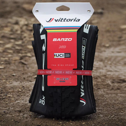 Pneu VITTORIA BARZO XC 29x2.10 "UCI Rainbow Edition" Tubeless Ready Flexível Preto