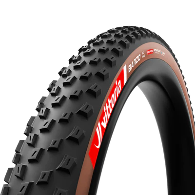 Pneu VITTORIA Barzo 29x2.4 XC Trail Graphene 2.0 Tubeless Ready Soft Preto/Bege