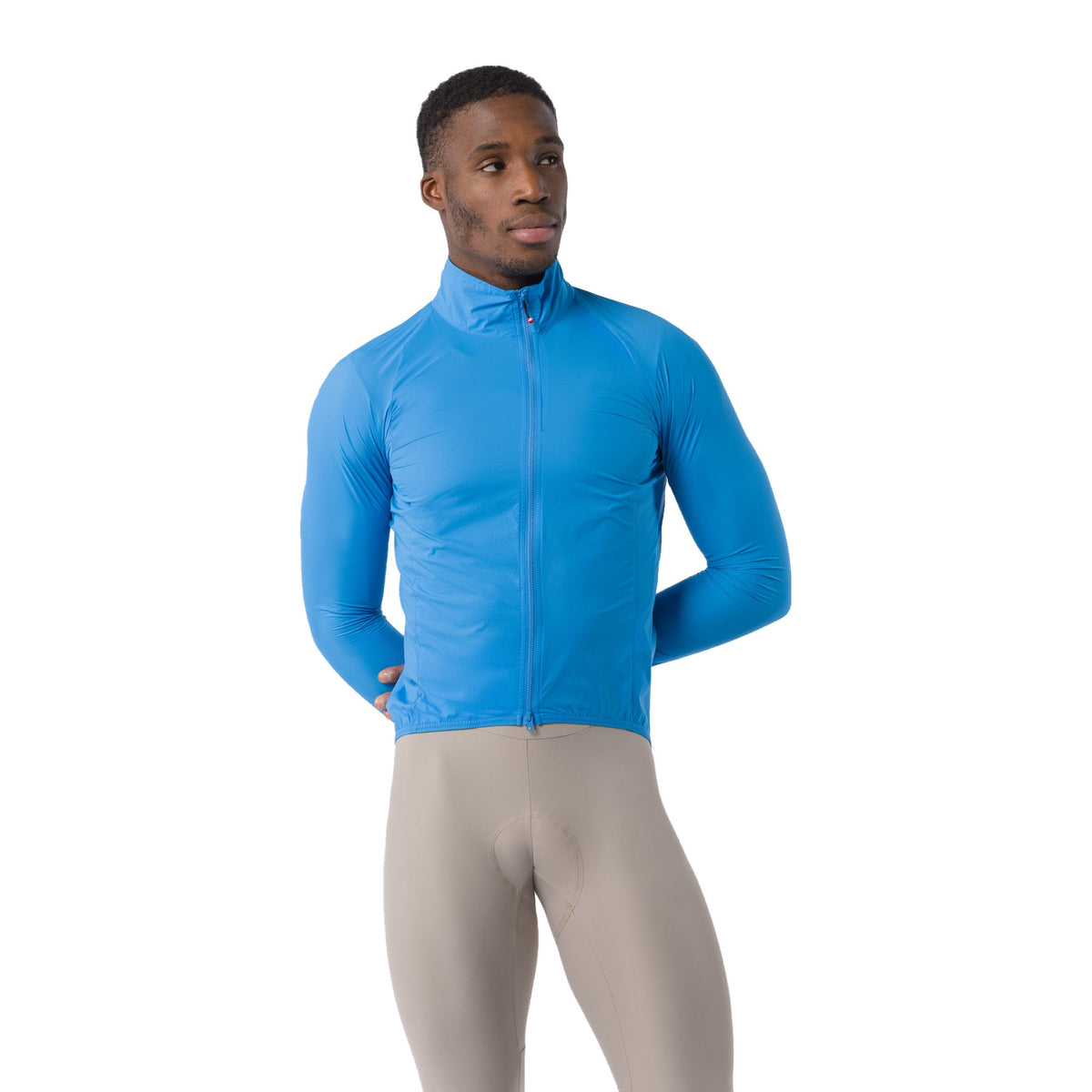 Casaco CASTELLI Transition Air Azul – vista de frente