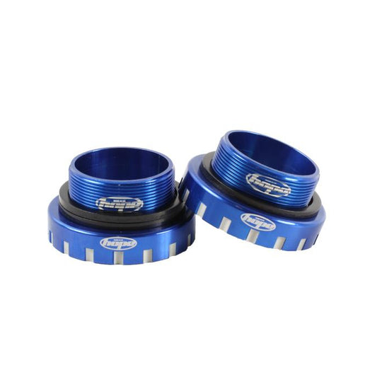 Pedaleira HOPE 68/73/83 mm eixo 30 mm Azul