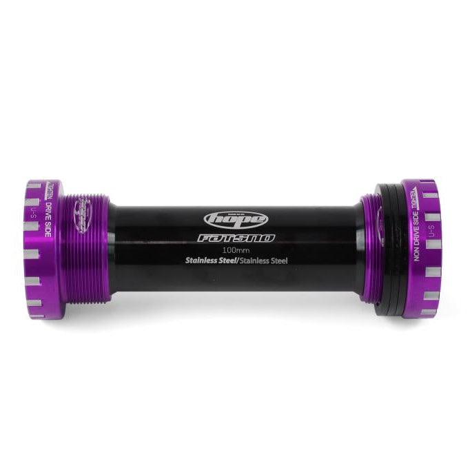 HOPE 100 mm Fat Bike 24 mm Eixo Cárter #BBSSFATPU Roxo