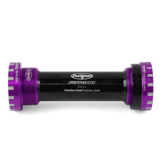 HOPE 100 mm Fat Bike 24 mm Eixo Cárter #BBSSFATPU Roxo