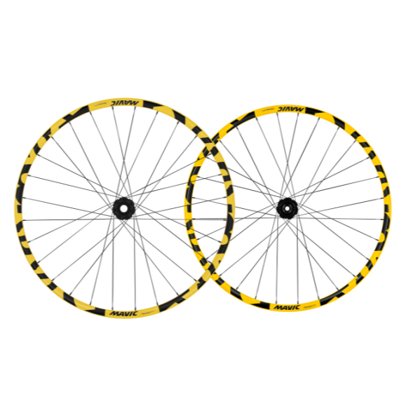 Par de Rodas MAVIC DEEMAX DH YLW MULLET 20x110mm - 12x157mm